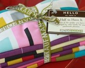 sale 6 Half Yards Berry BUNDLE from Kona Modern Quilts