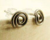 Titanium Hypo Allergenic  Coil Post Earrings - 20 gauge - 5mm