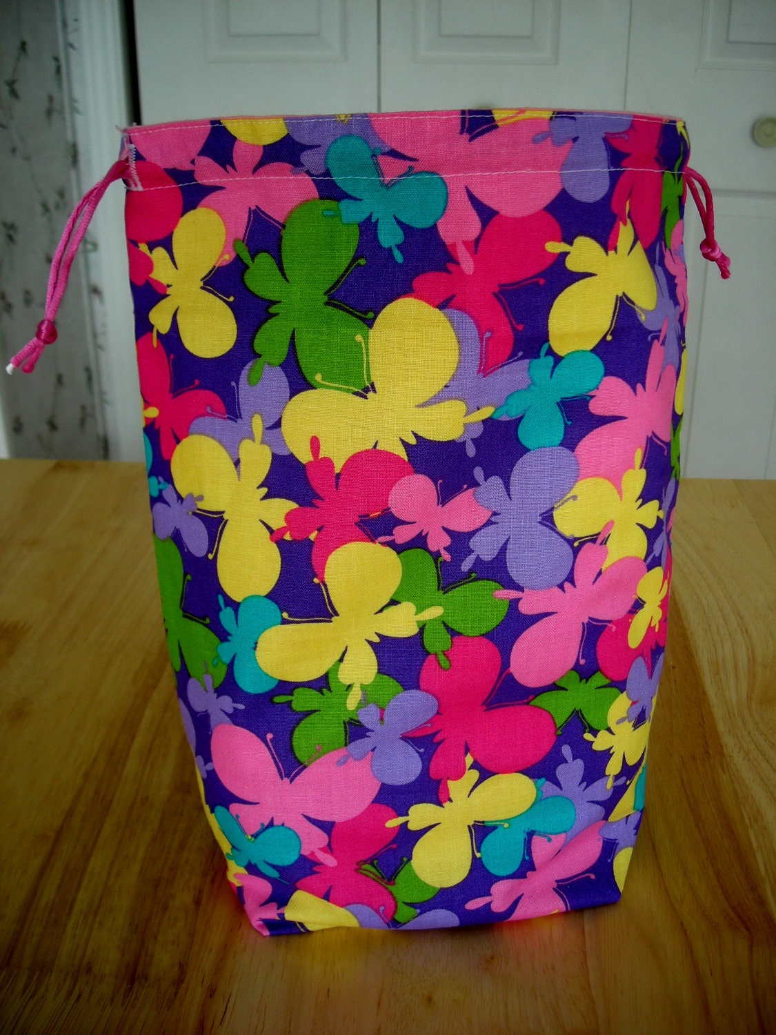 The Weekend Project Bag Medium size Butterflies B - 110