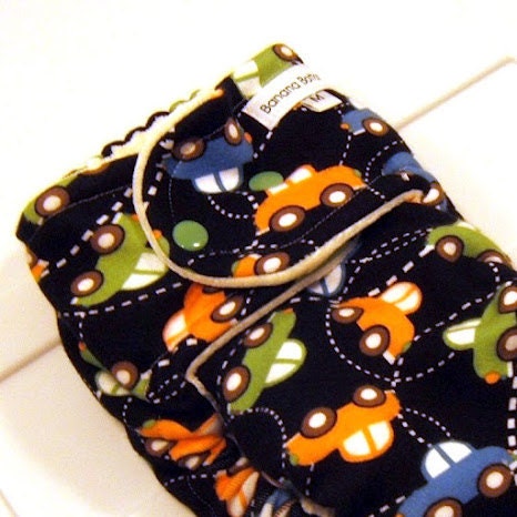 Bamboo Velour MEDIUM Cloth Diaper made by a WAHM