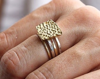 Square Coral Band Set