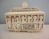 Vintage Cookie Trolley Cookie Jar by Treasure Craft