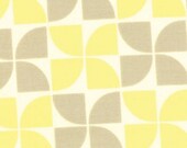 Marmalade---Pinwheel in Grey and Lemon---1 yard--Bonnie and Camille for Moda Fabrics