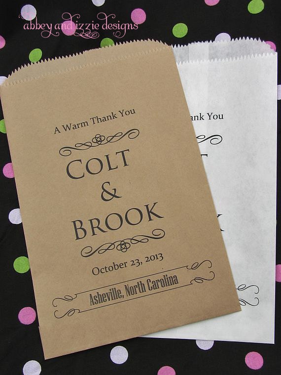 Wedding Candy Bags