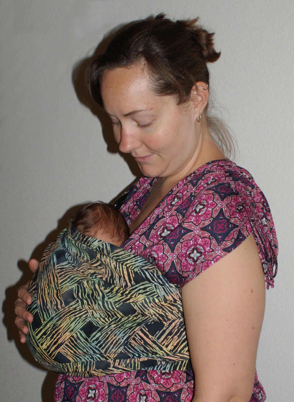 Custom Organic Cotton or Batik Ring Sling
