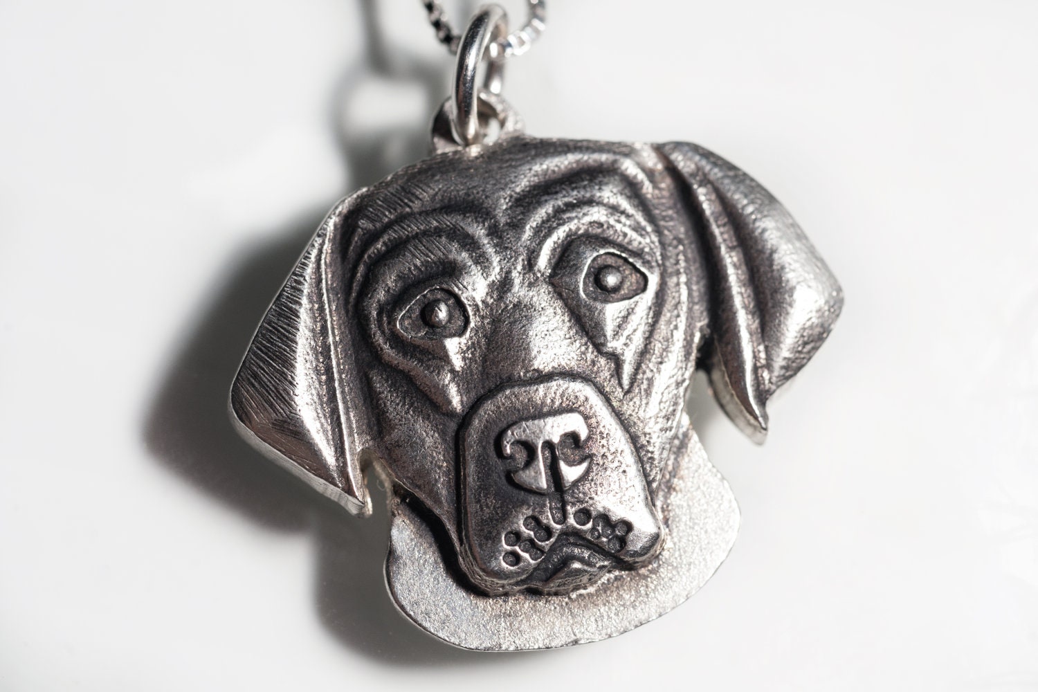 Labrador Retriever Necklace Jewelry Sterling Silver Pendant Personalized
