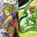 Final Fantasy Rydia and Terra Print Package Deal - Art Reproductions of Video Game Inspired Watercolors