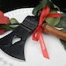 Fireman Firefighter Wedding HEART ax cake cutter Marry Bravest serving