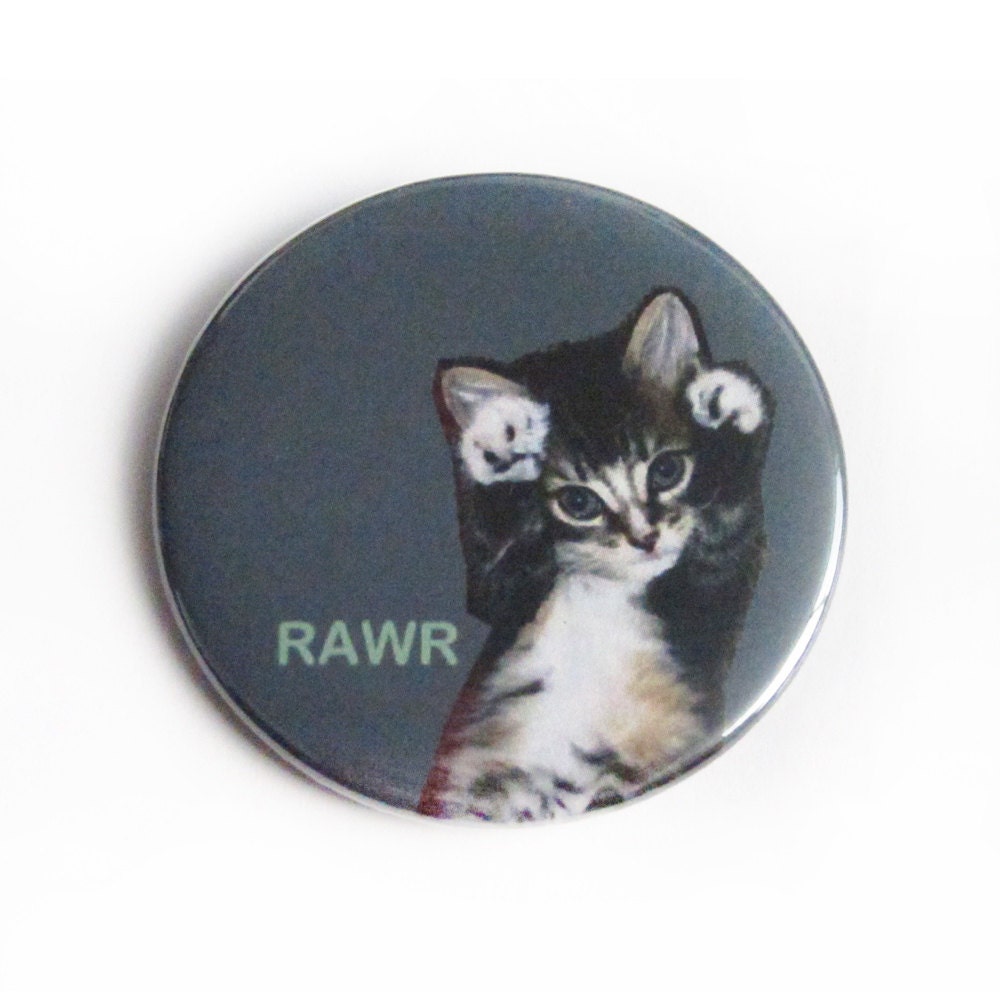 Rawr Kitten Bottle Opener Keychain
