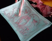 Merry Fox recycled glass  dish