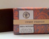 Sweet Pumpkin - OLIVE & SHEA BUTTER Soap - Handmade Cold Process