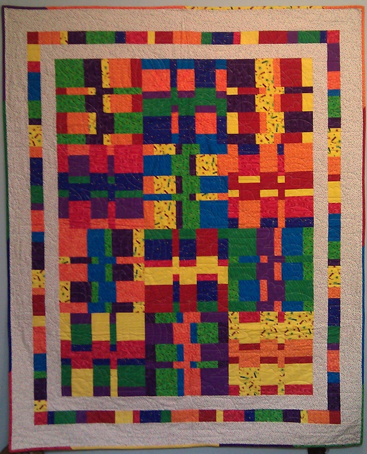 Toss and Turn - Lap Quilt - Throw Pattern - PDF