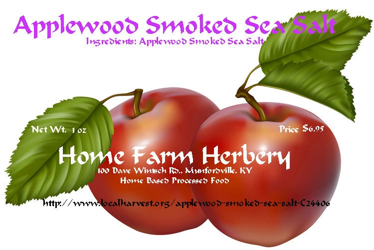 Applewood Smoked Sea Salt Free shipping within USA