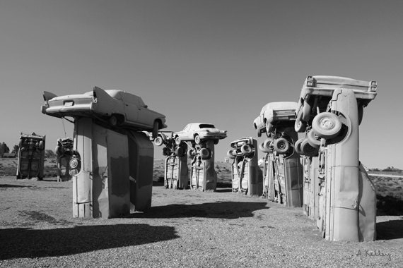 Carhenge - View 1 - 20" by 30" - Fine Art Photograph