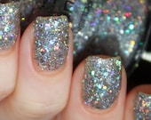 Ice Queen Nail Polish - Holographic Glitter Nail Color - 0.5 oz Full Sized Bottle