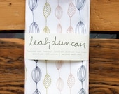 Onions and Leaves Tea Towel