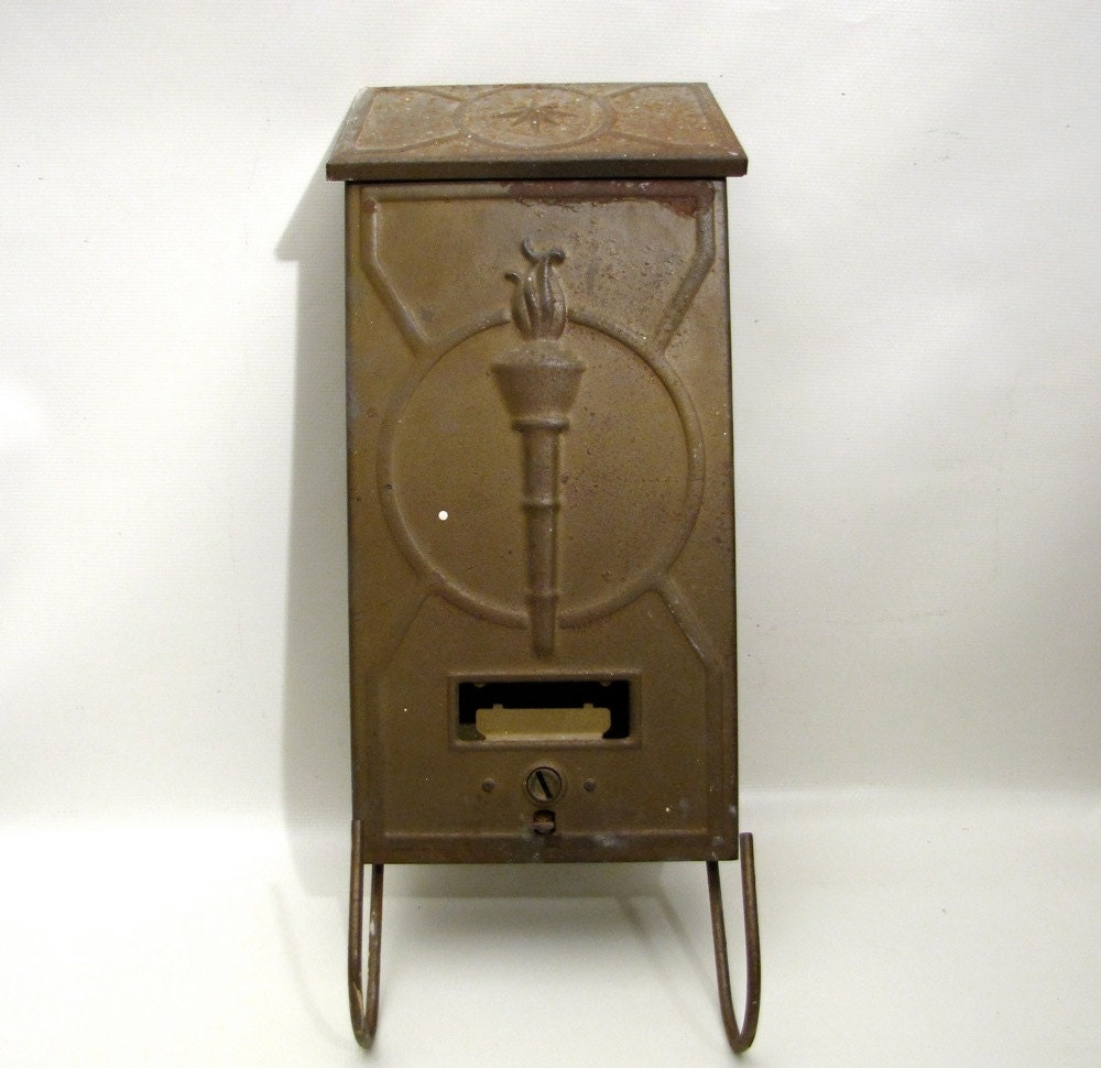 Vintage Mailbox Mail box Postal Craftsman Art Deco by AustinModern