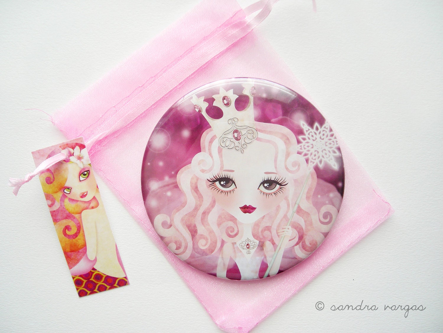 3.5 Pinback Button - The Good Witch - Wizard of Oz
