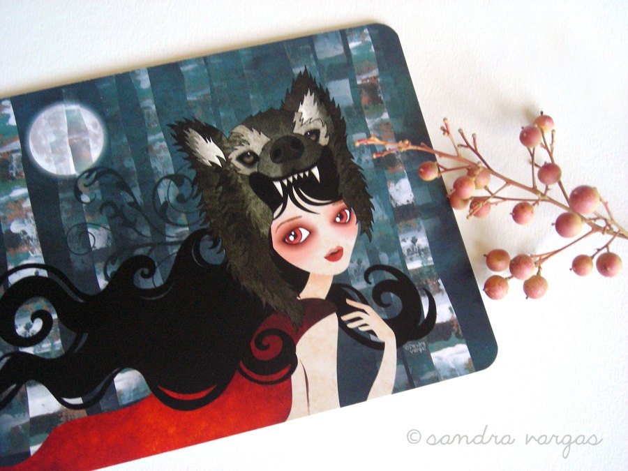 Red, Limited Edition Postcard