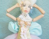 Marie Antoinette Cupcake Burlesque a OOAK Art Doll by Moninesfaeries