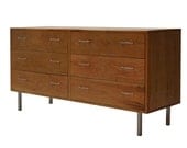 Cherry Mid Century Modern Dresser