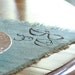 Personalized  Burlap Placemats Set of 4