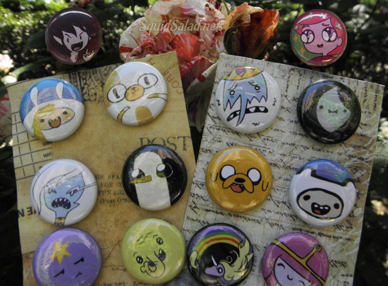 Adventure Time Ultimate Button Pack (14 one inch buttons)