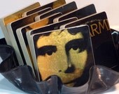 ERIC CARMEN - Recycled Record Album Coaster Set