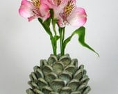 Pine Cone Bud Vase