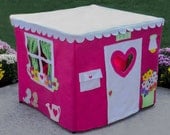 Double Delight  Card Table Playhouse, Personalized, Custom Order