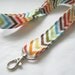 Chevron Badge ID Key Lanyard