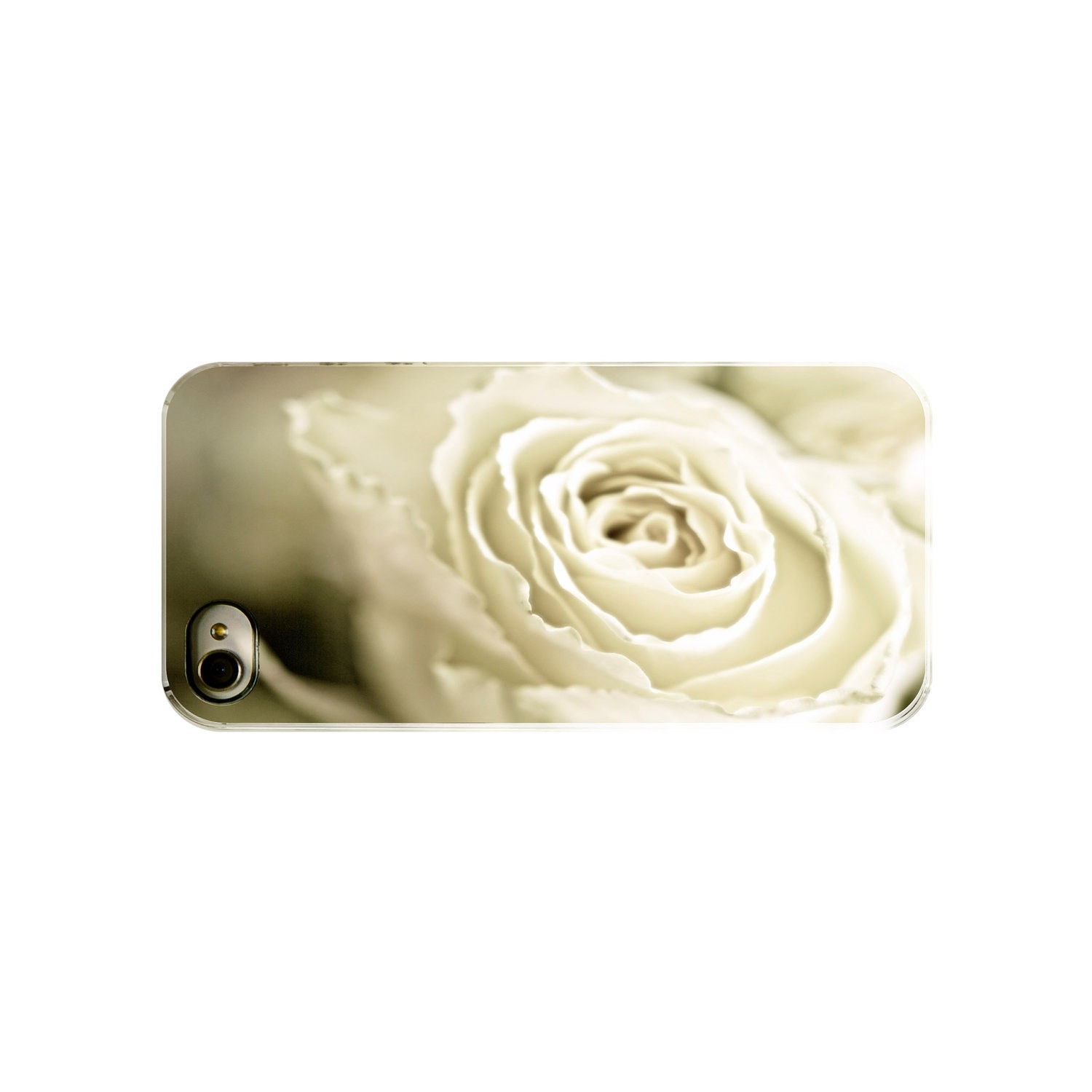 New Iphone 5, 4, 4s, plastic cases "A Christmas Rose"