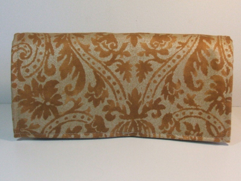 Fabric Coupon Holder Purse Organizer Upholstery Fabric Brushed Cotton