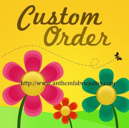 Custom order for kirstiecasey : Fabrics by Amy Butler & Joel Dewberry