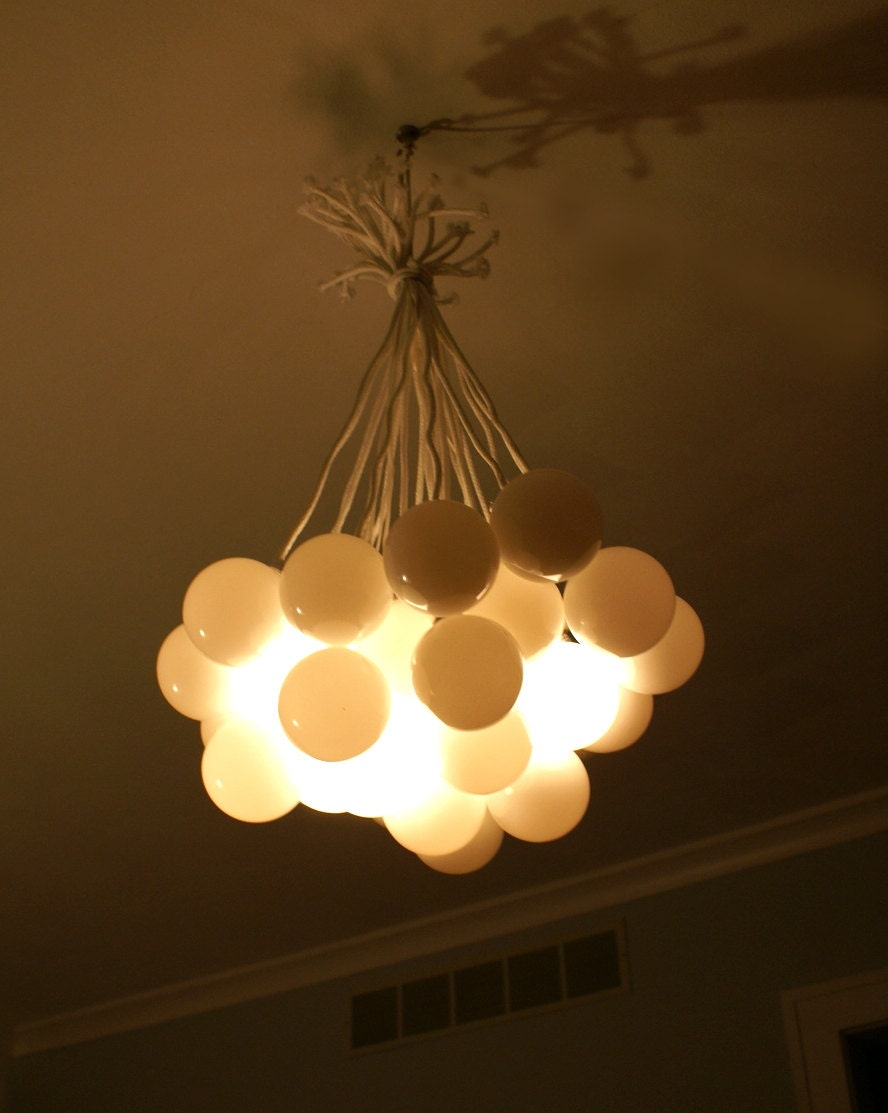 Multi Bulb Hanging Light Fixture - Globes