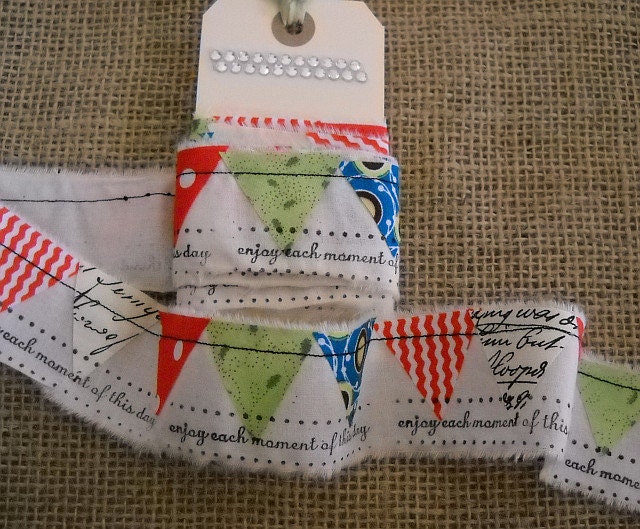 Bunting Ribbon Enjoy Each Moment