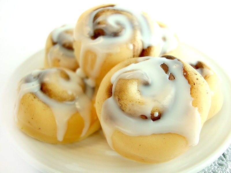 SALE 20% OFF -Baby Cinnamon Rolls - 6 Pack Goat's Milk Soaps