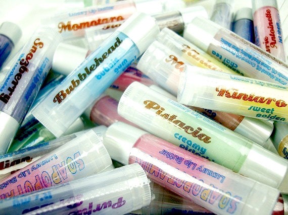 Lip Balm 5 Pack - choose five - Shea Lip Butters