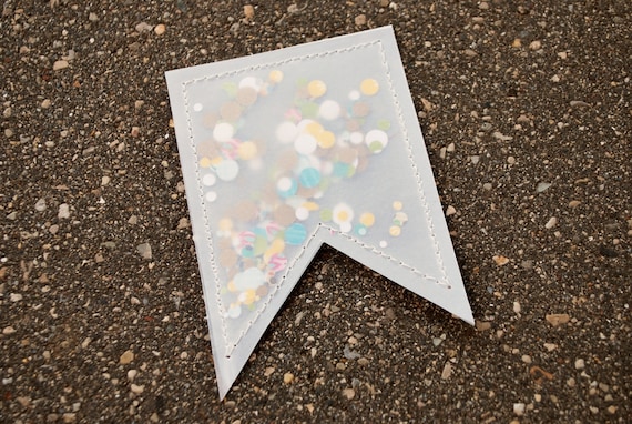 Vellum confetti pouches- Banner