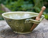 Pate Bowl in Forest Green by Bunny Safari