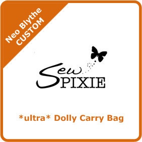 Custom Ultra Neo Blythe Dolly Carry Bag