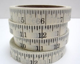 printed ruler tape