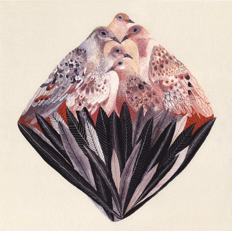 Dove Diamond -Large Archival Print