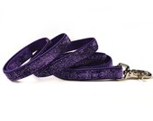 purple sparkle leash (3/4 inch)
