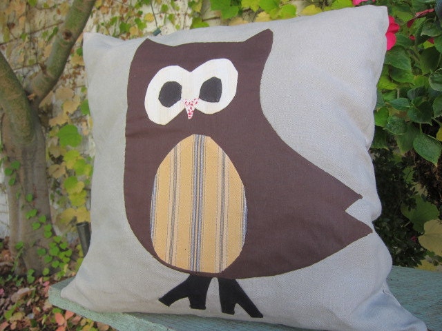 Owl pillow