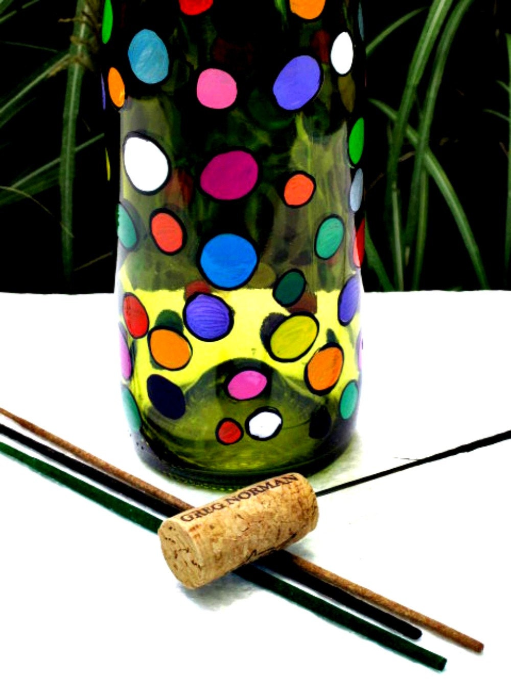 bottle incense burner