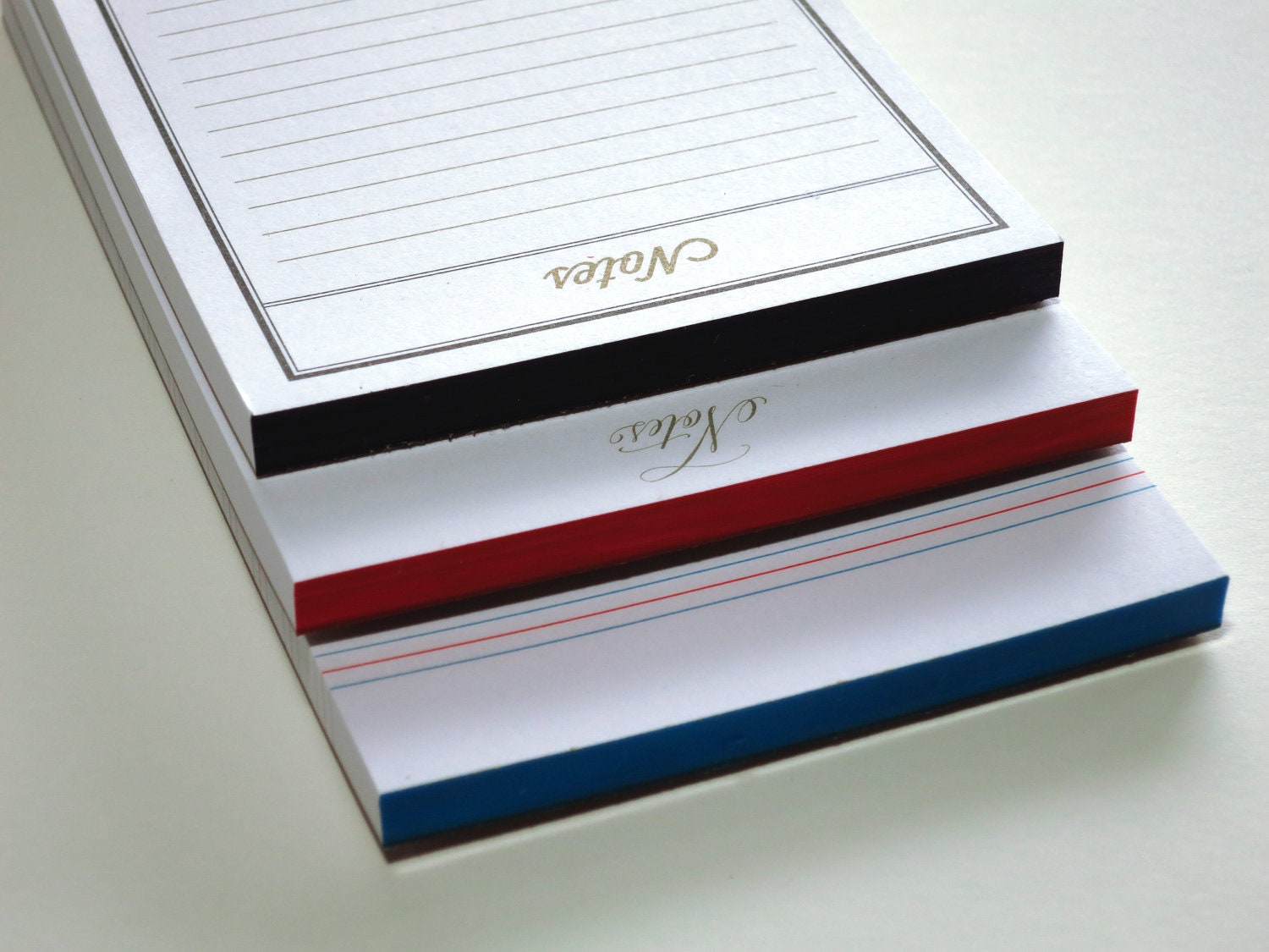 set of 3 notepads, 3.5 x 5.5