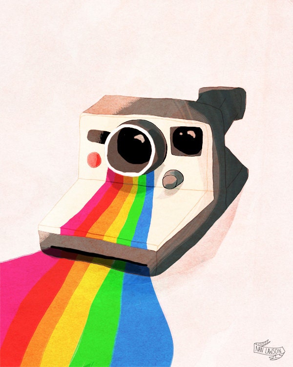Take A Picture - 8 x 10 Illustration Print