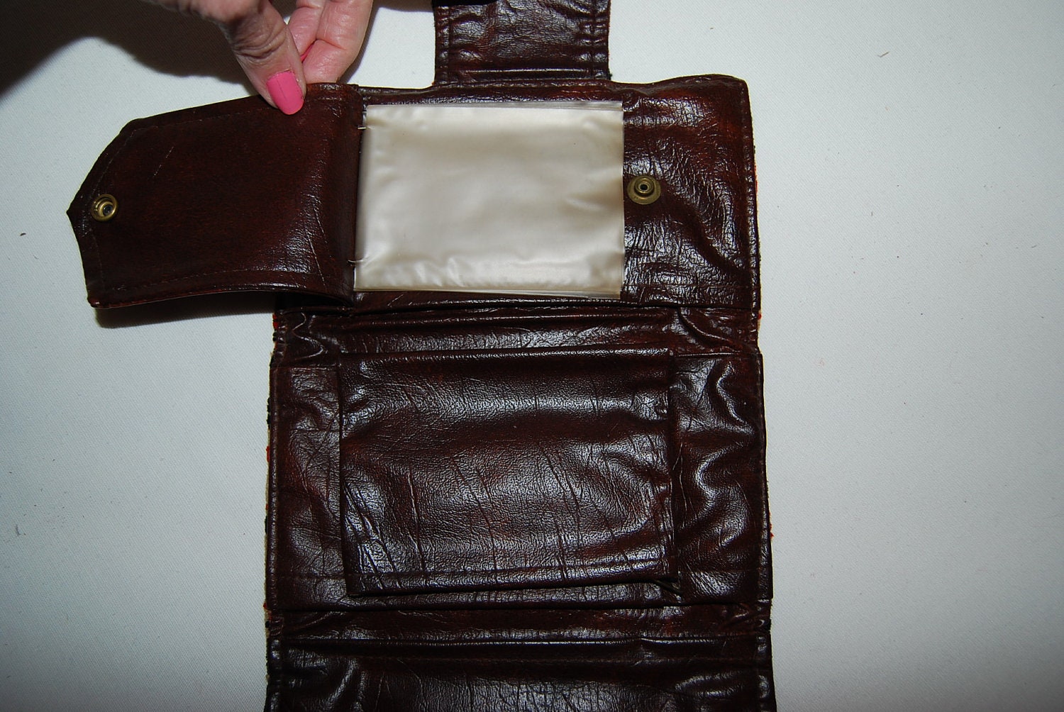 Vintage Red Wallet