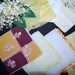 Vintage Hankies Sunshine Heirloom Bouquet